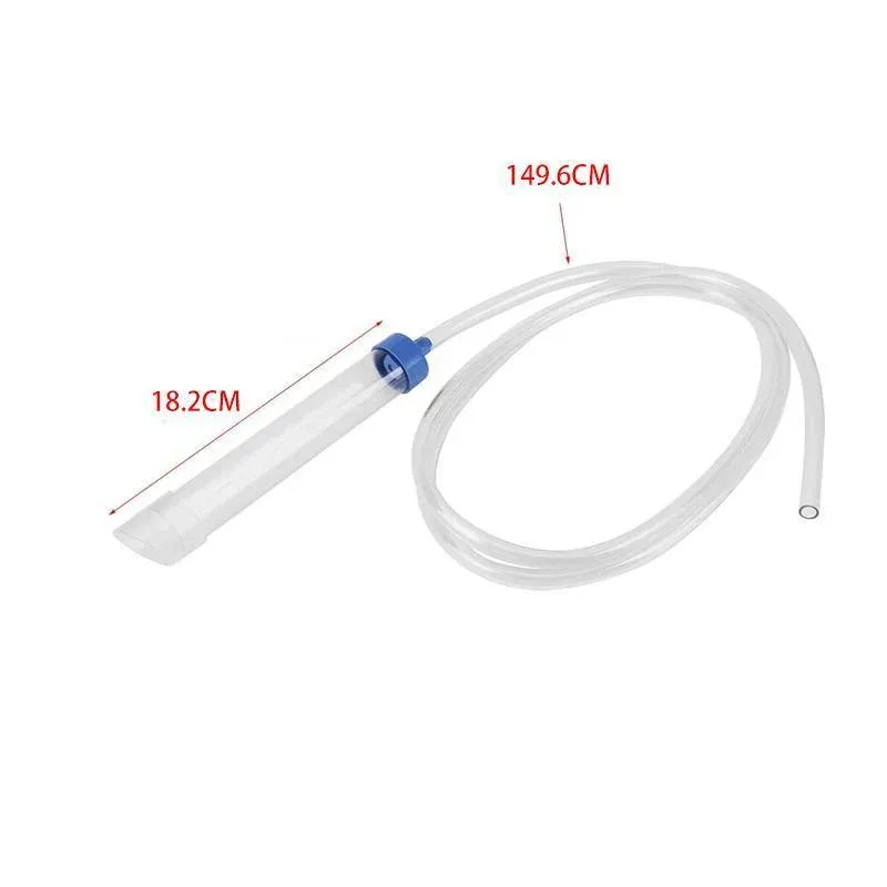 Aquarium Gravel Cleaner Siphon Hose Manual Water Changer for Small Fish Tanks image 9