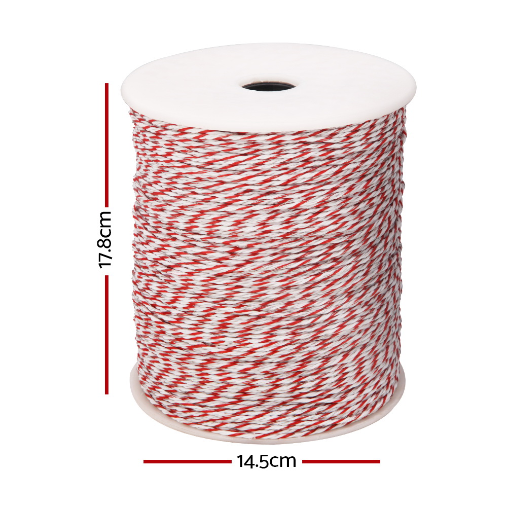 Giantz Electric Fence Poly Wire 500M Insulator image 2