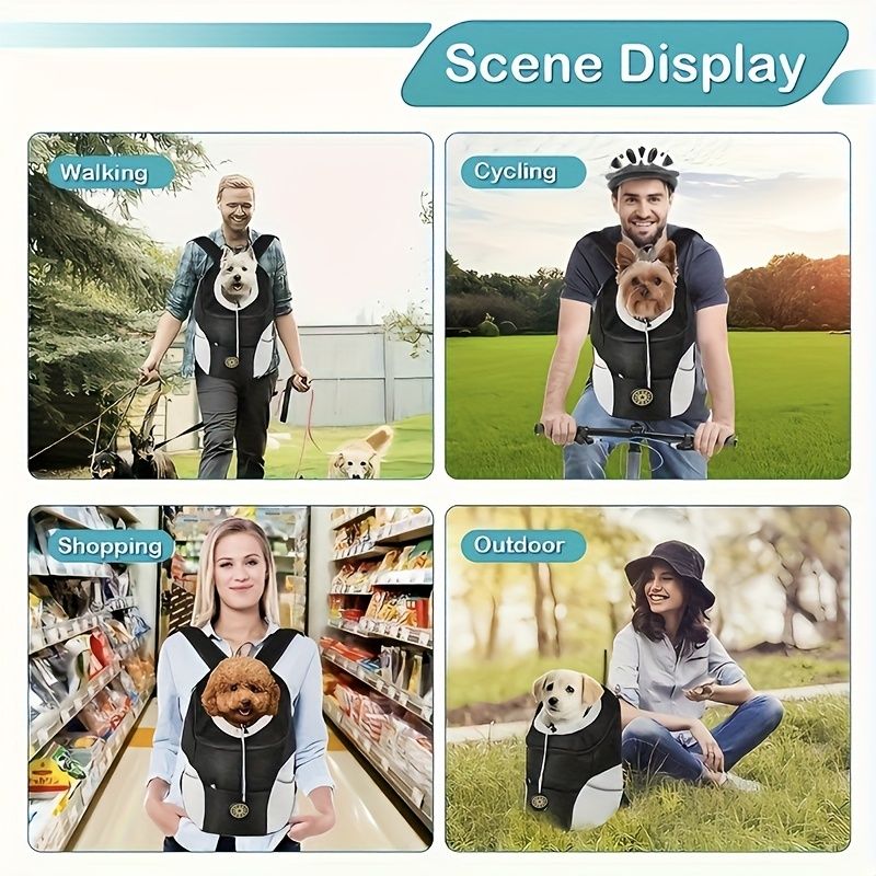 dog carrier backpack small dog carrier – portable pet carrier image 9