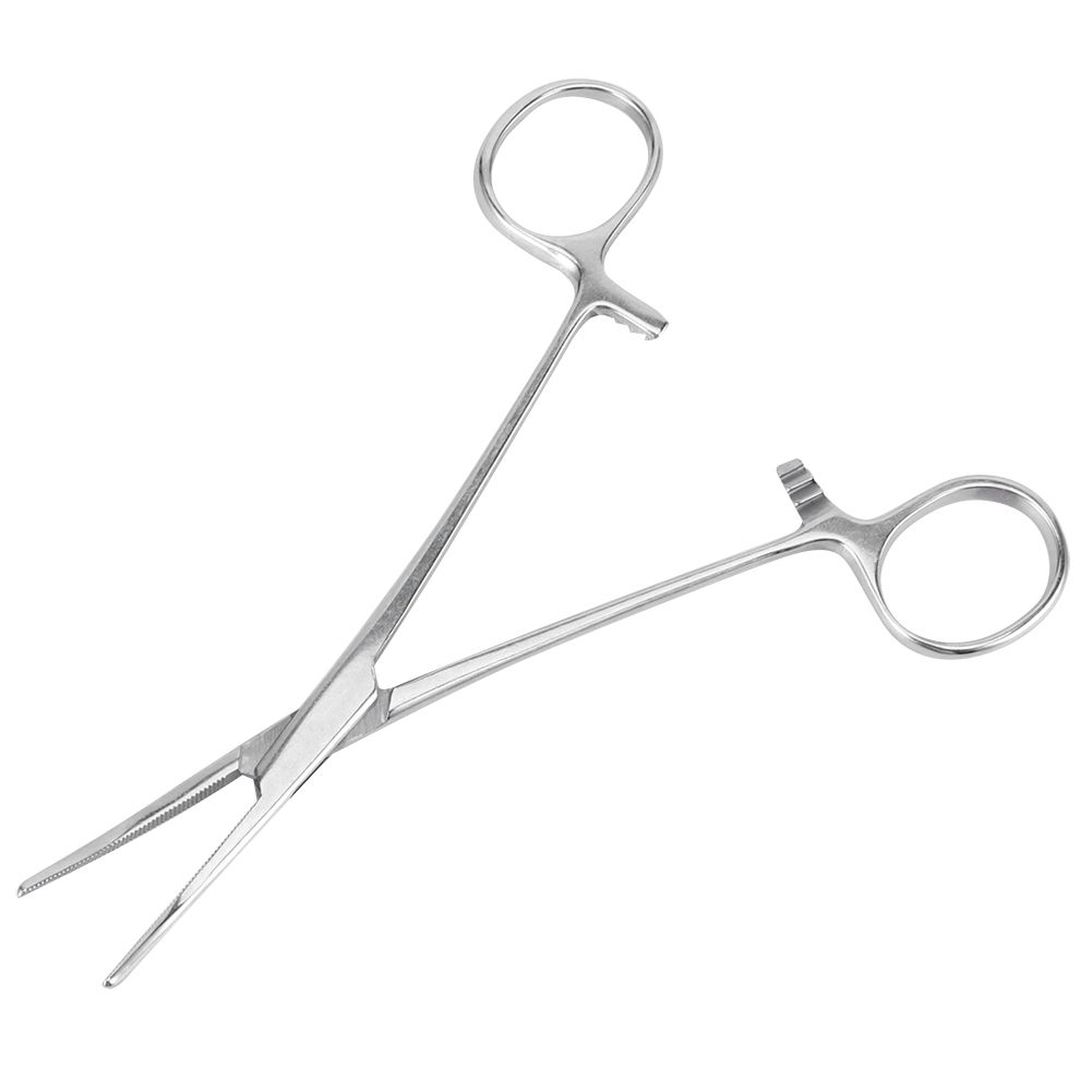 Surgical Haemostatic Hemostatic Forceps Stainless Steel Curved Tip Pliers Pet Hair… image 5