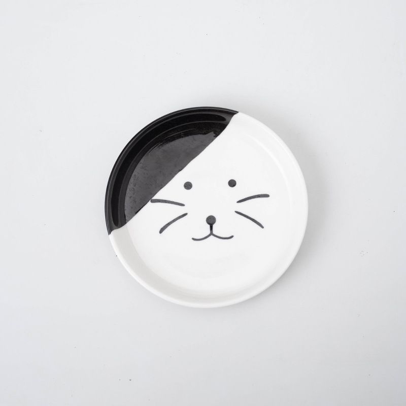 Pets Friendly Cat Bowl Single Cat Face Plate image 3