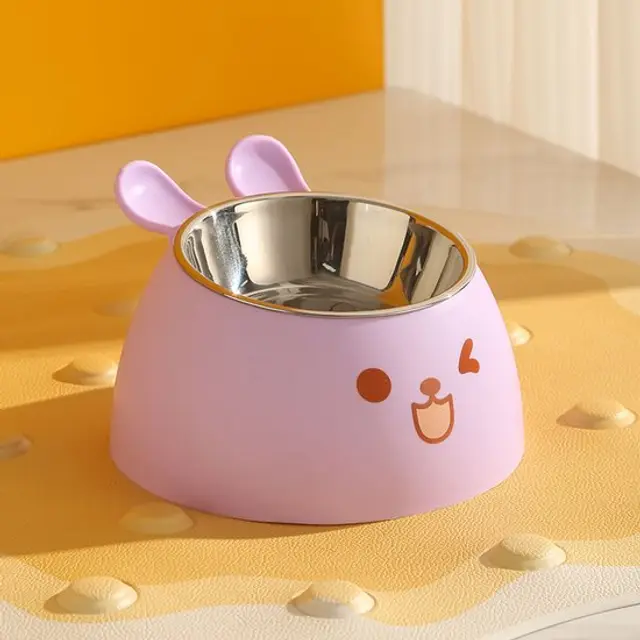 Cat Litter Box - Cat Food Bowl - Non-Slip Design - Pet Food Bowl - Plastic and…