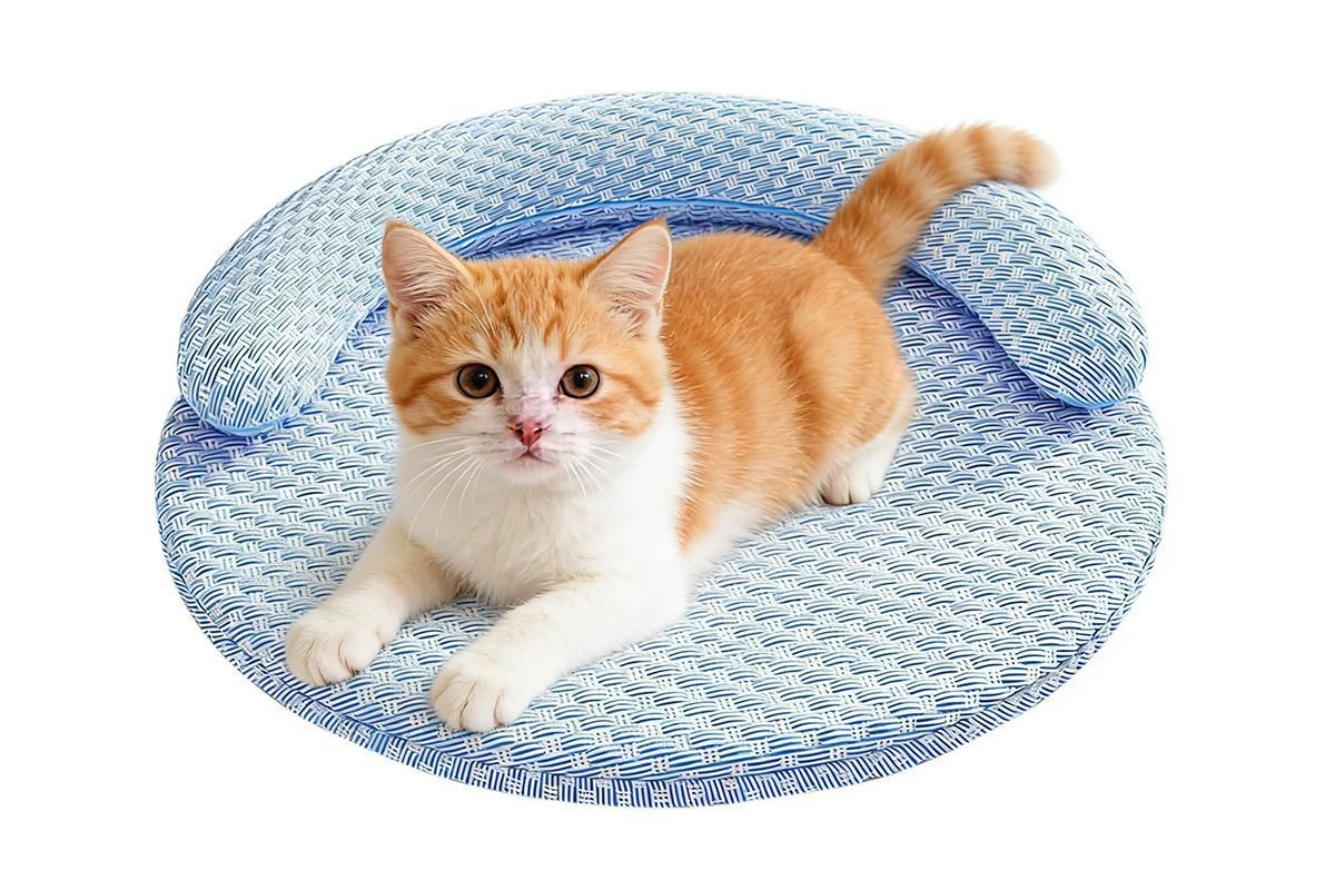 Washable Cooling Pet Bed with Removable Cover for Dogs & Cats - Dark Gray - M image 15