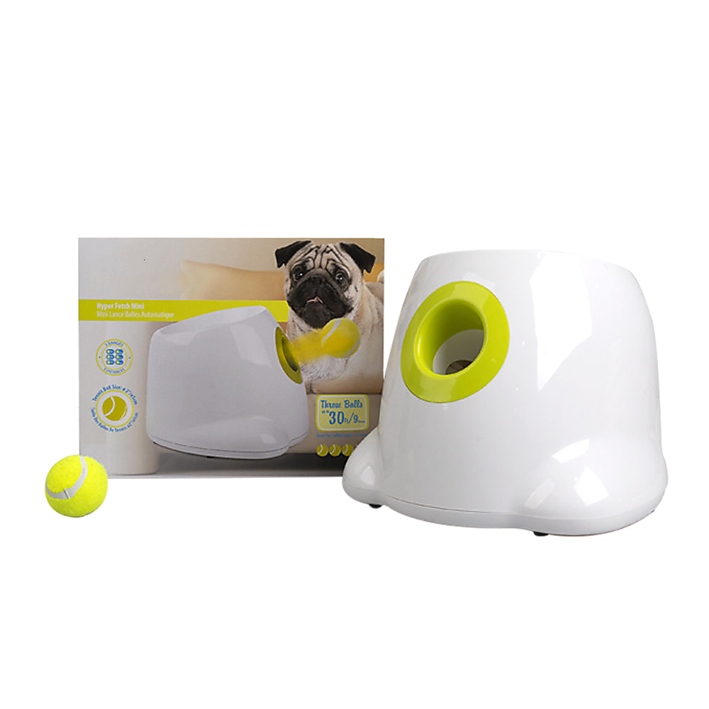 Dog Ball Launcher Thrower Automatic Tennis Fetch Throwing Machine 3 Balls image 5
