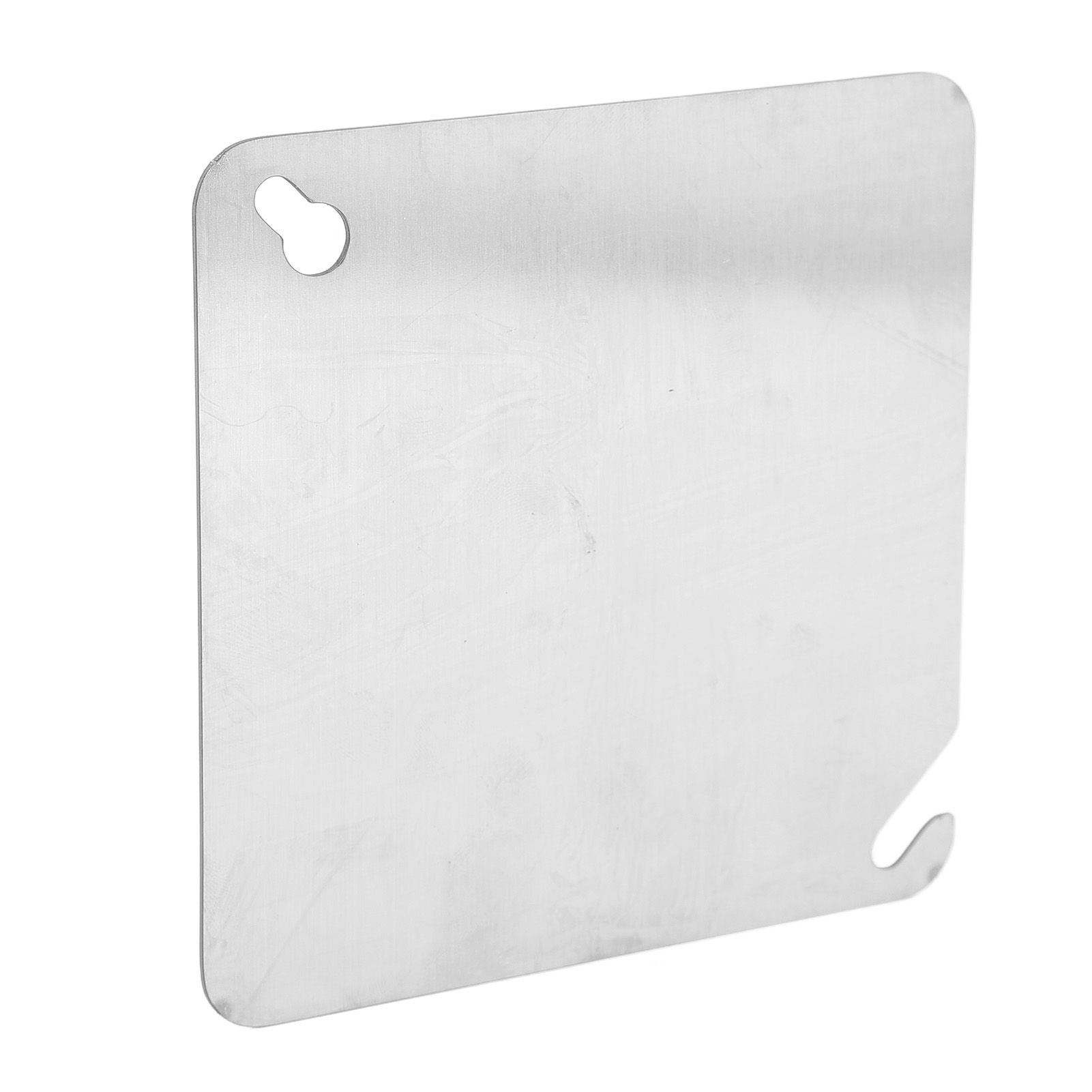 4PCS Metal Electrical Box Cover Plates 4 Inch Galvanized Iron Electric Junction Box… image 2