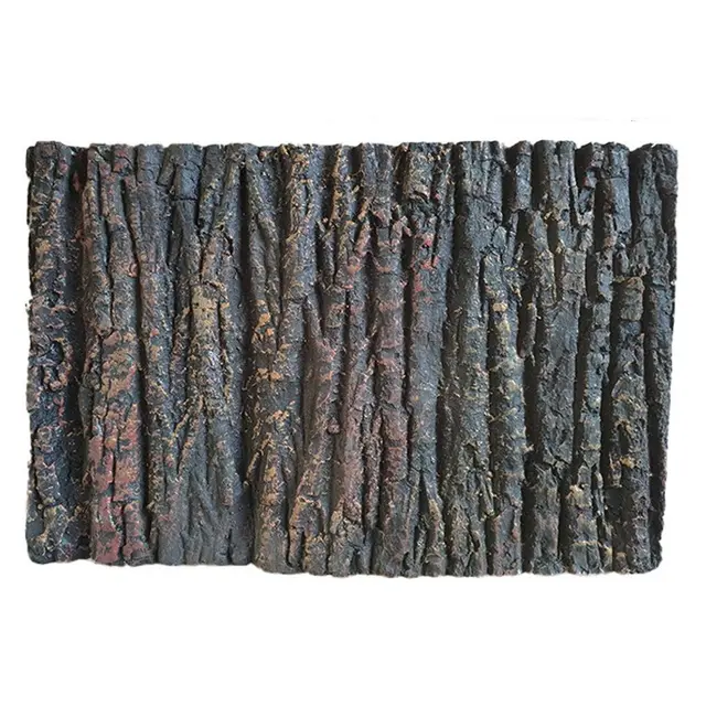 3D Reptile Box Background Plate Rock Stereoscopic Aquascape Tank Decoration - 2