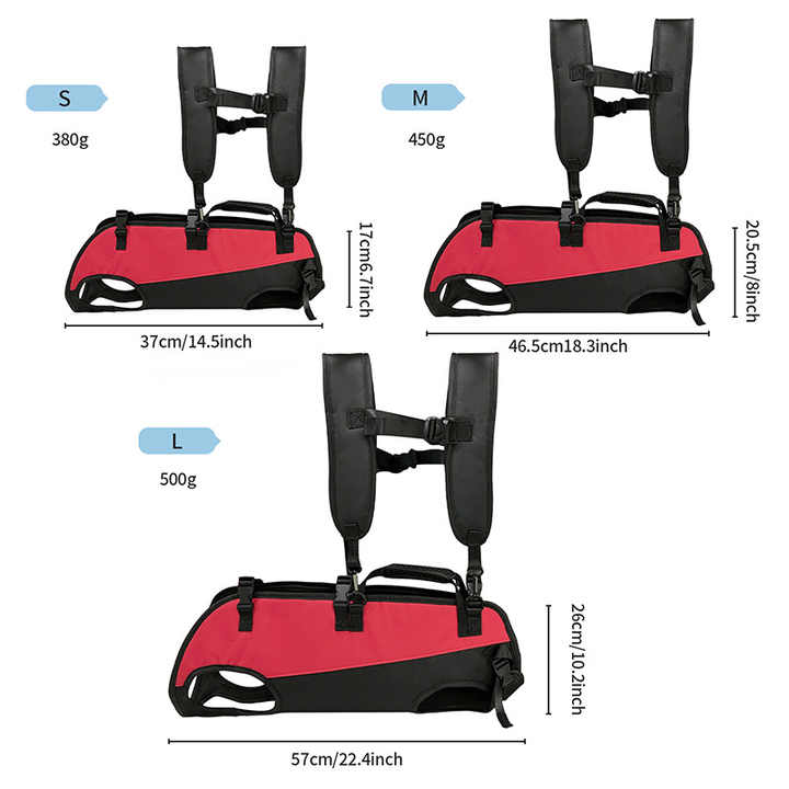 S Blue Multifunctional Pet Backpack with Adjustable Straps image 4