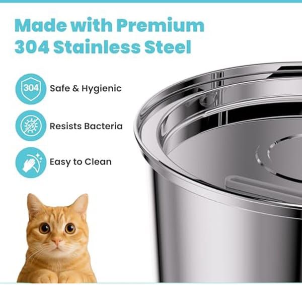Cat Water Fountain, 3.2L image 4