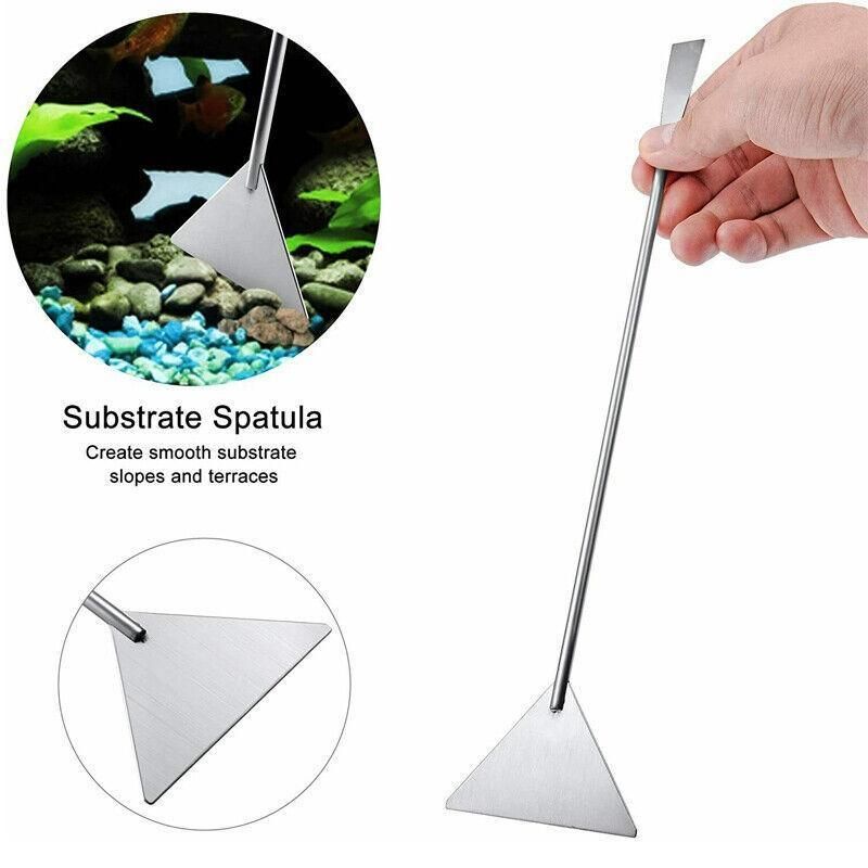 Stainless Steel Aquarium Tool Set Tweezers Scissors Spatula Kit 4 5 6PCS - 6PCS Tool +… image 6