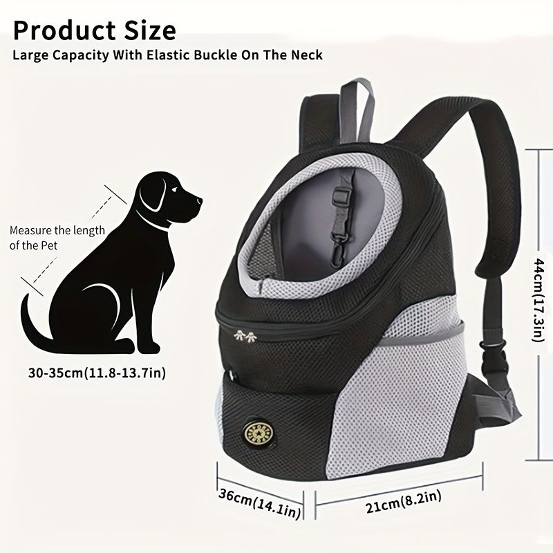 dog carrier backpack small dog carrier – portable pet carrier image 2