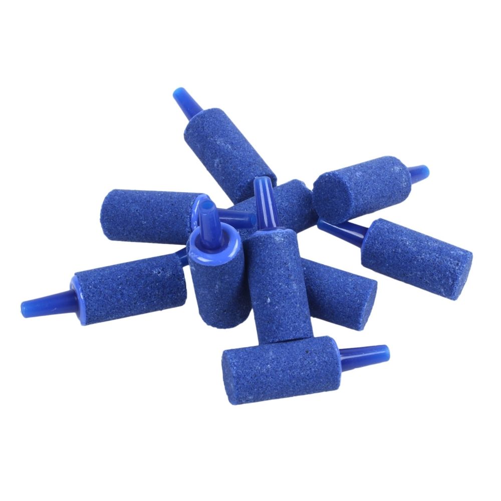 Fish Tank Mineral Air Stone, 10 Pieces, Blue image 2