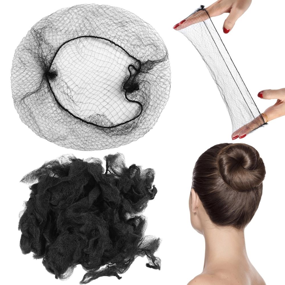 400PCS Hair Nets for Women image 2