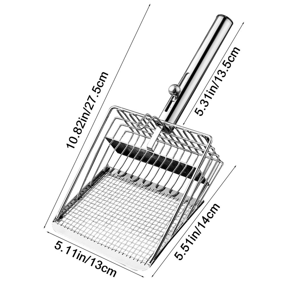 Cats Litter Scoop Large Fine Hole Sifting Shovel for Clumping Bentonite Tofu Sand… image 3