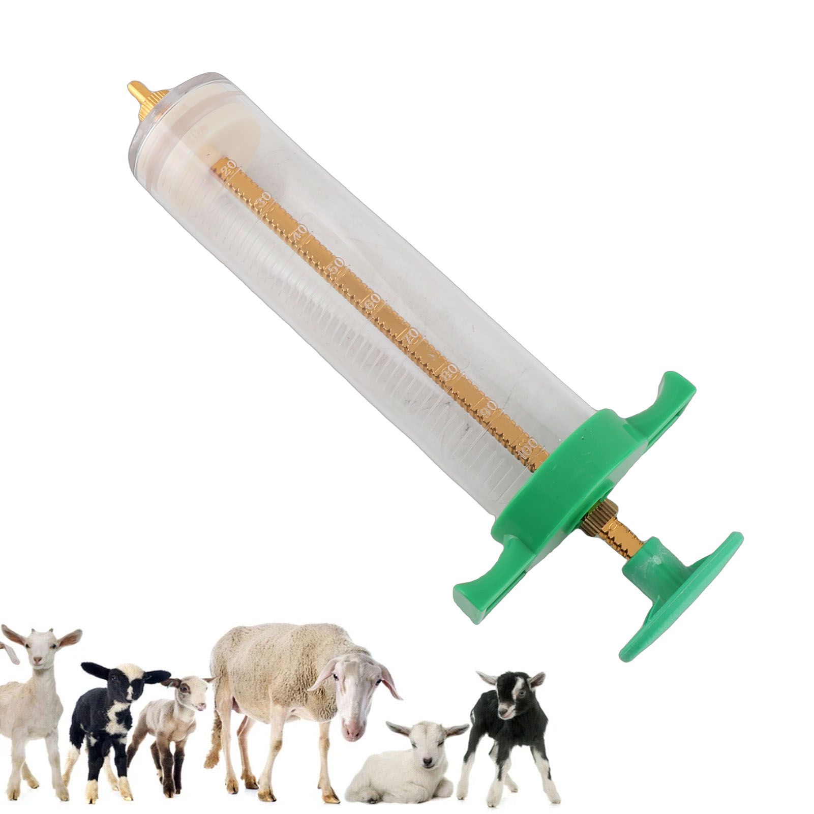 Veterinary Injection Syringe Livestock Farm Manual Injector for Pig Cattle Sheep Dog… image 12