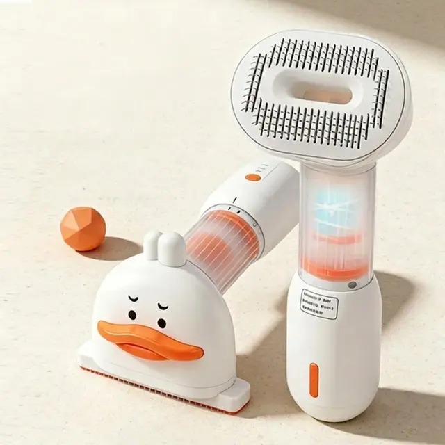 4-in-1 Pet Hair Vacuum Comb, White