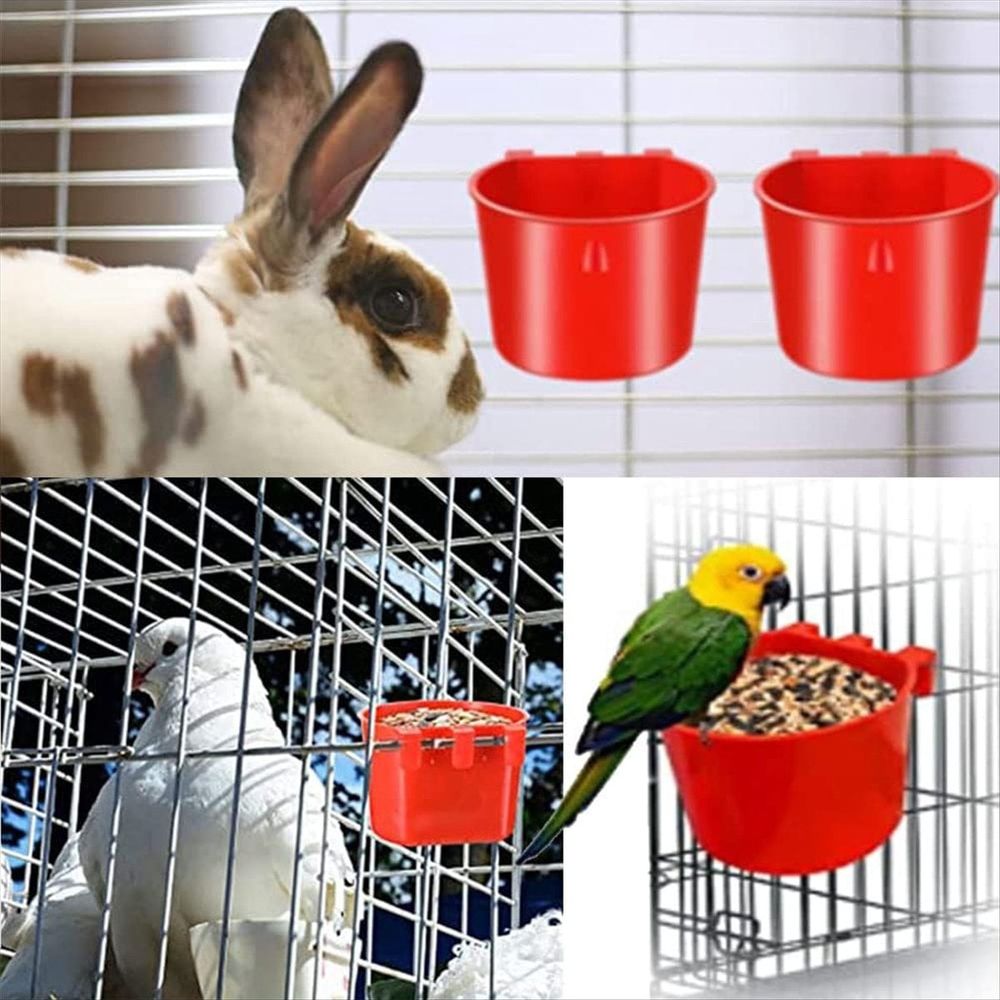20Pcs Chickens Feeders for Cage image 2