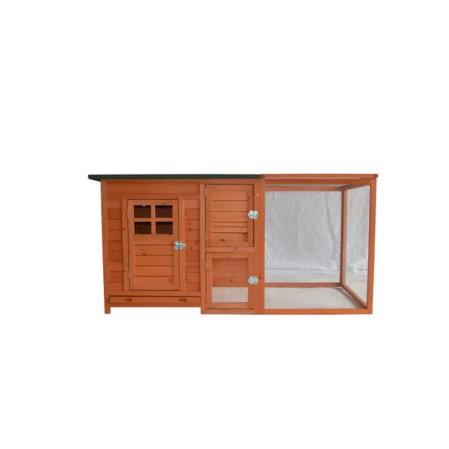 YES4PETS Large Chicken Coop Rabbit Hutch Ferret Cage Hen Chook Cat House