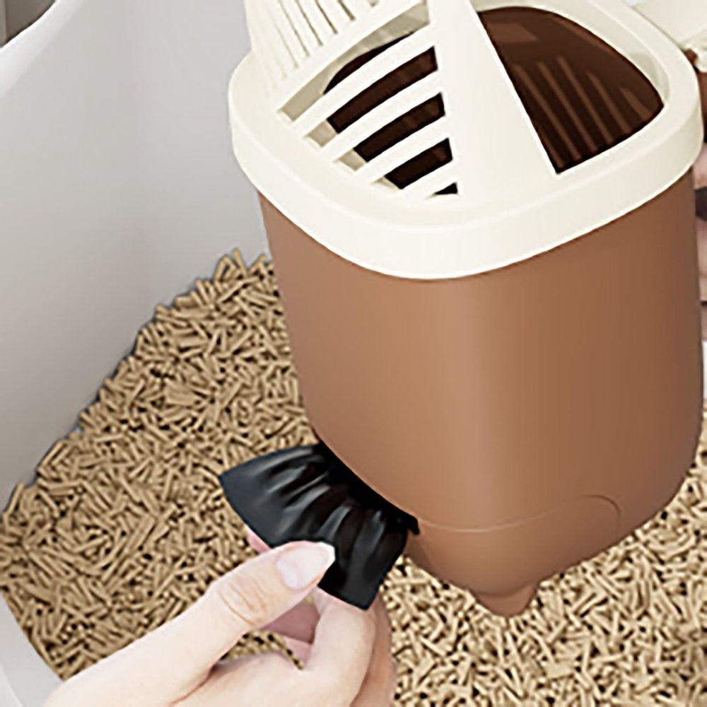 Cat Litter With Storage Bucket And Sand Leakage Function Self Cleaning Portable Cat… image 4