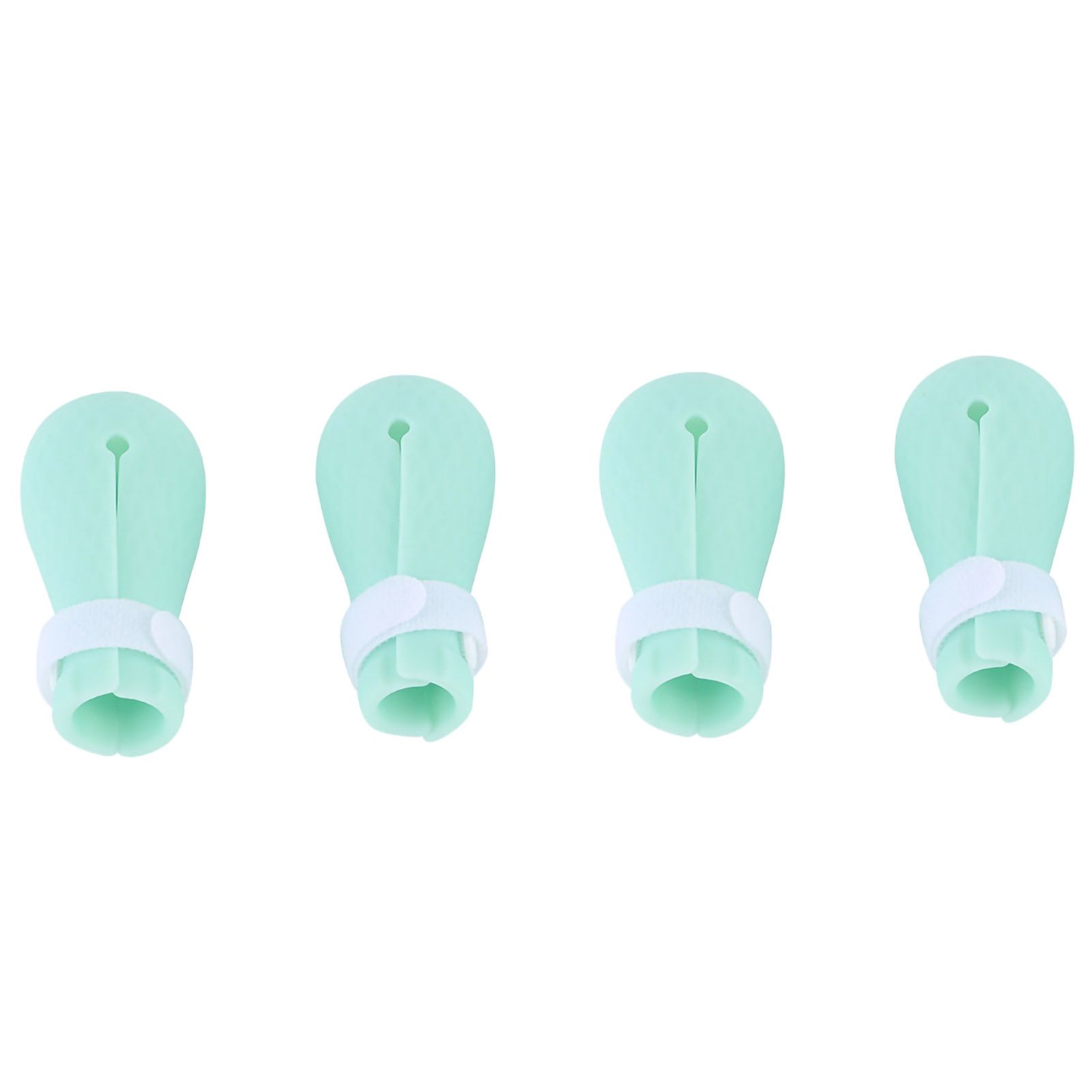 4Pcs Set Silicone AntiScratch Pet Cat Paw Protector for Bathing Barbering Grooming… image 4