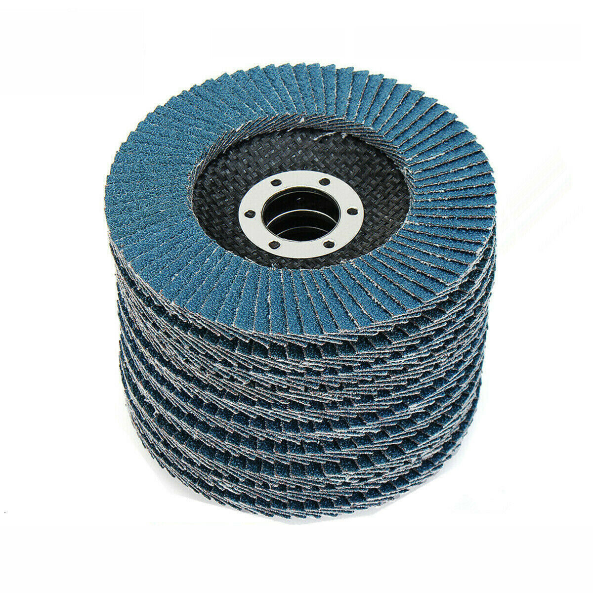 20PCS 5" 125MM Angle Grinder Flap Sanding Disc 60 Grit Grinding Wheel image 6