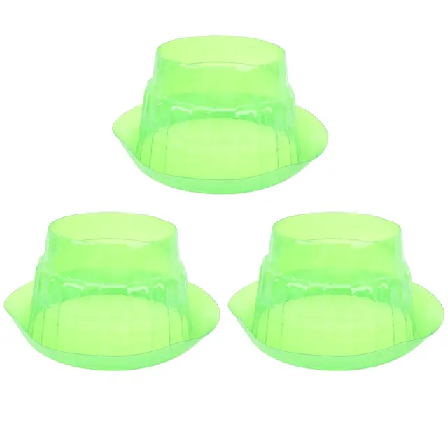 10Pcs Slug Collars PP Green Transparent Slug Snail Protective Collar Garden Cloches…