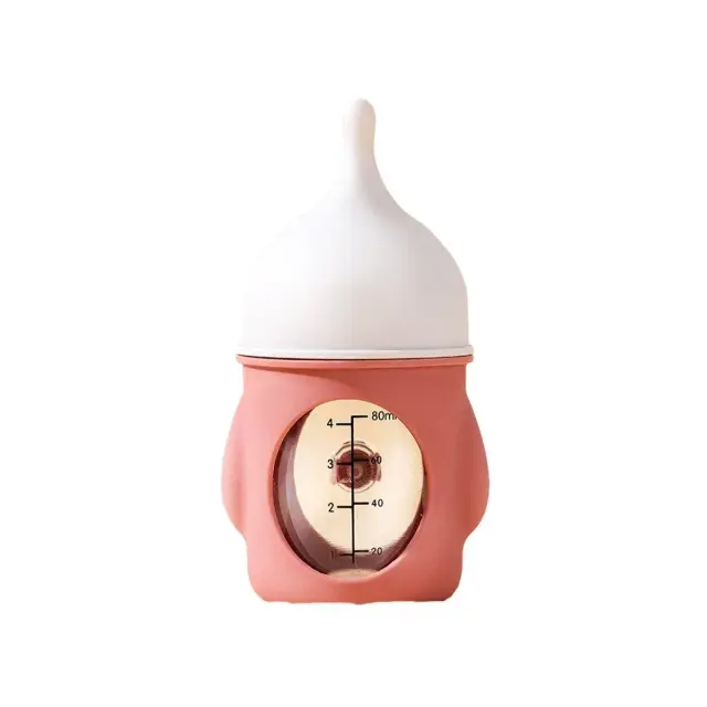 Silicone Pet Milk Feeding Bottle with Scale for Small Puppies and Kittens 20ml 80ml…