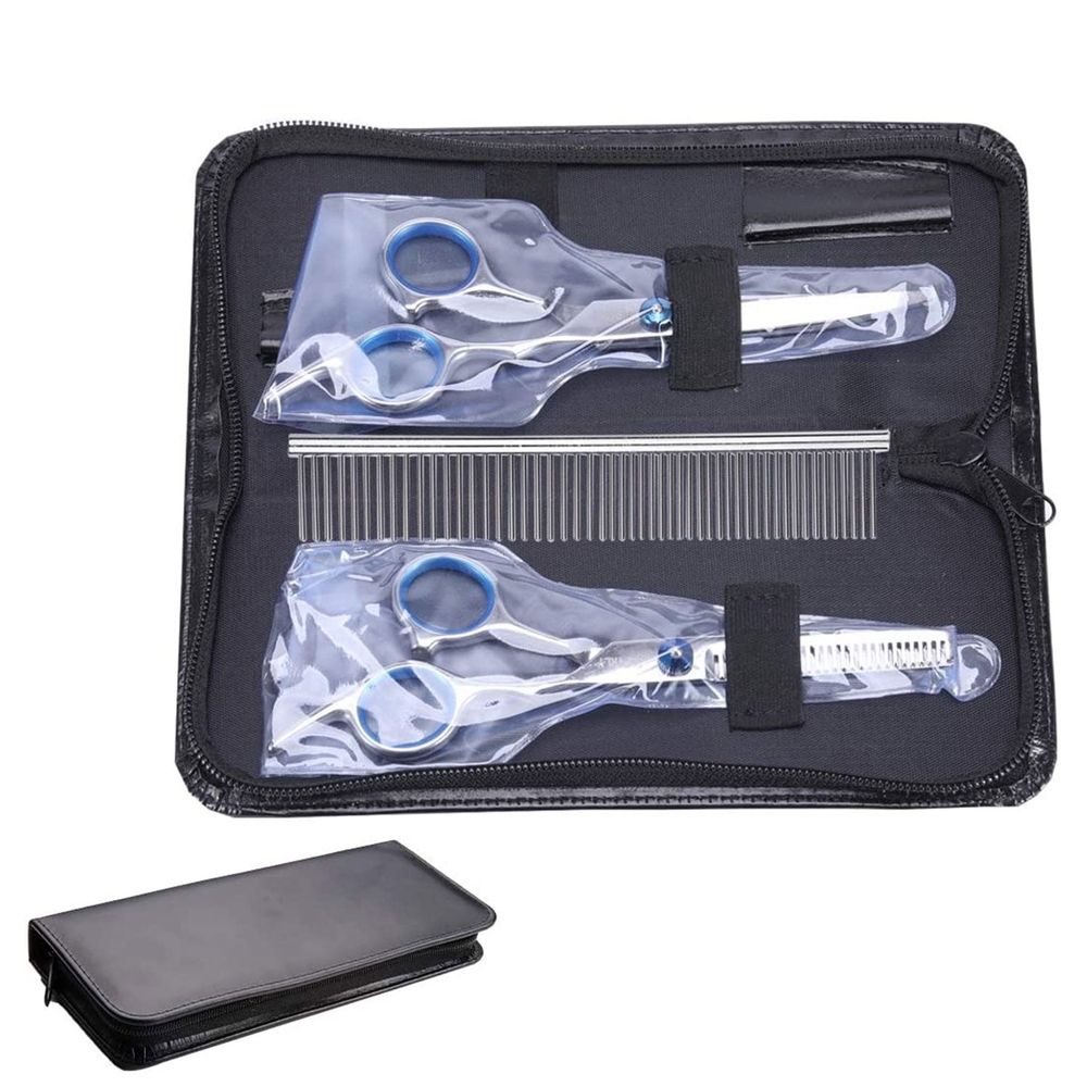 Dog Grooming Scissors Set with Safety Round Tip image 5