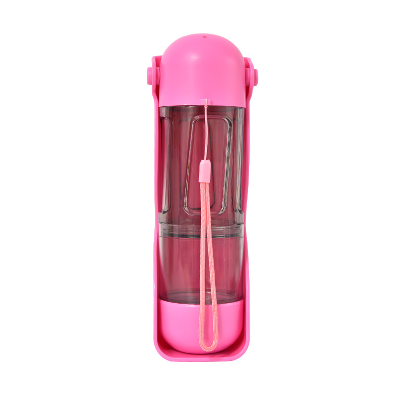 2-in-1 Portable Pet Water and Food Bottle - Leak-Proof Design with Water Lock and Easy…