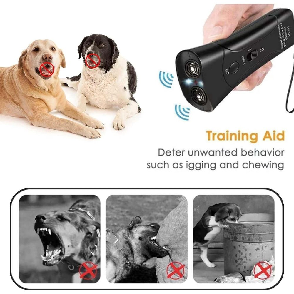 Pet Gentle Anti Barking Device with Battery image 2