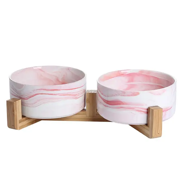 Ceramic Round Pet Feeder