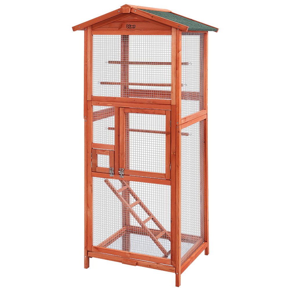 i.Pet Bird Cage 72cm x 60cm x 168cm Pet Cages Large Aviary Parrot Carrier Travel… image 3