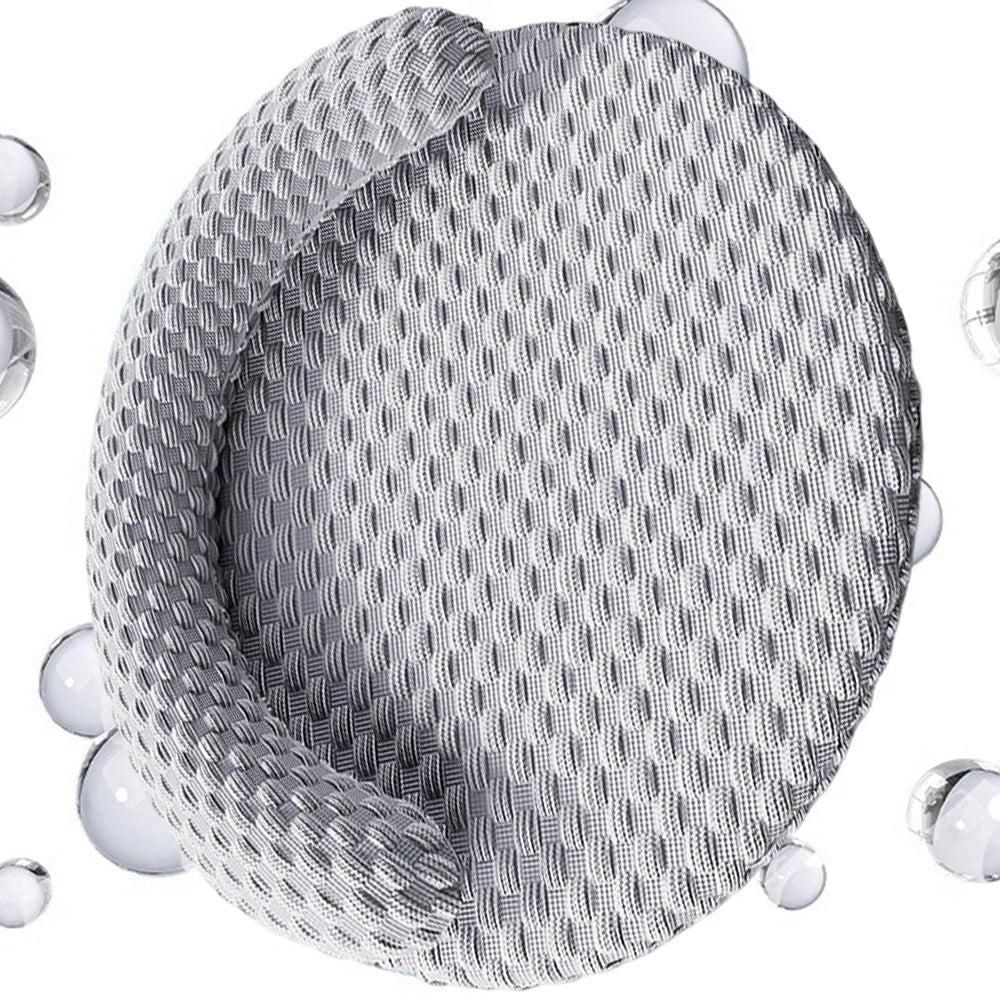 Washable Cooling Pet Bed with Removable Cover for Dogs & Cats - Dark Gray - M image 5