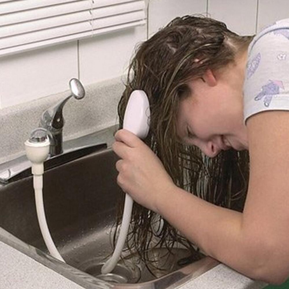 Pet Shower Spray Hose Bath Tub Sink Faucet Attachment Washing Sprinkler Head Kit U6S4 image 4