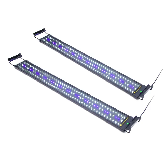 27W Set 2 Aquarium Blue White LED Light for Tank 95–115cm