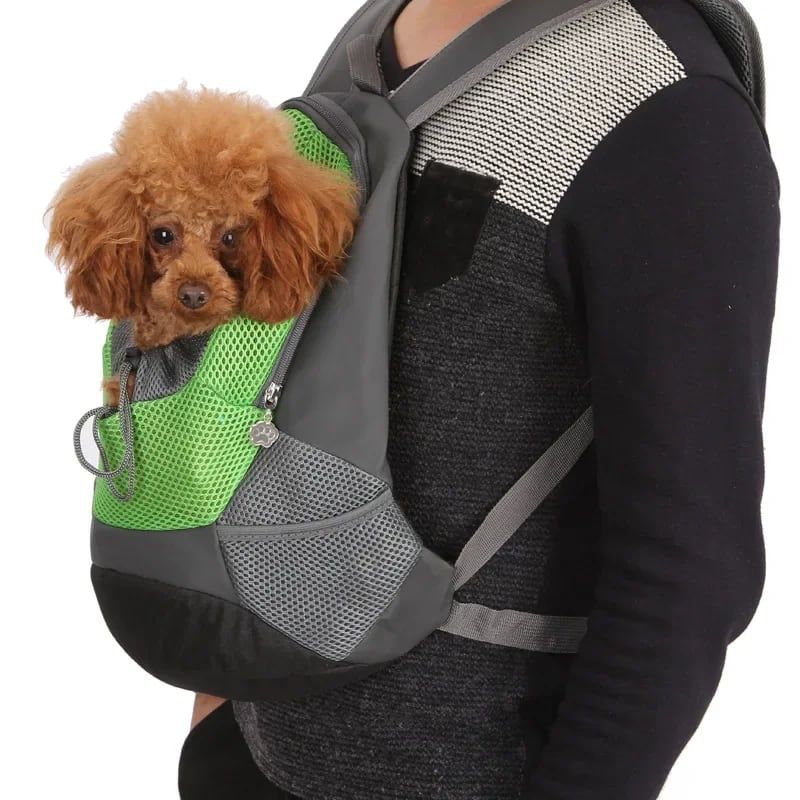 Ventilated Small Pet Carrier Backpack – Hands-Free Nylon Travel Bag…, Purple, S/Small image 7
