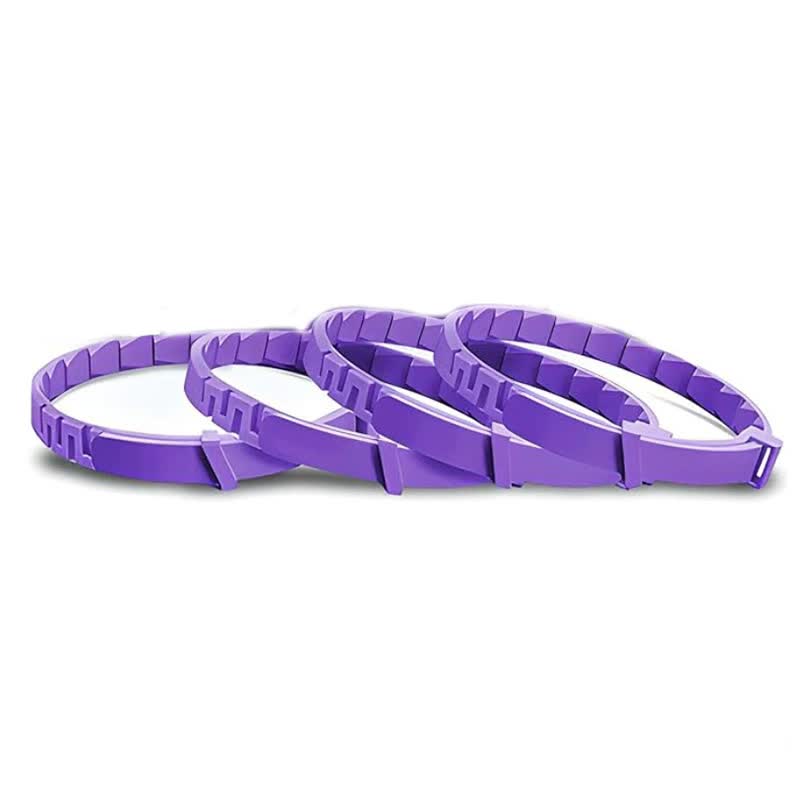 Pink Calming Collars for Dogs - Natural Stress Relief, Adjustable, 4 Pack image 2