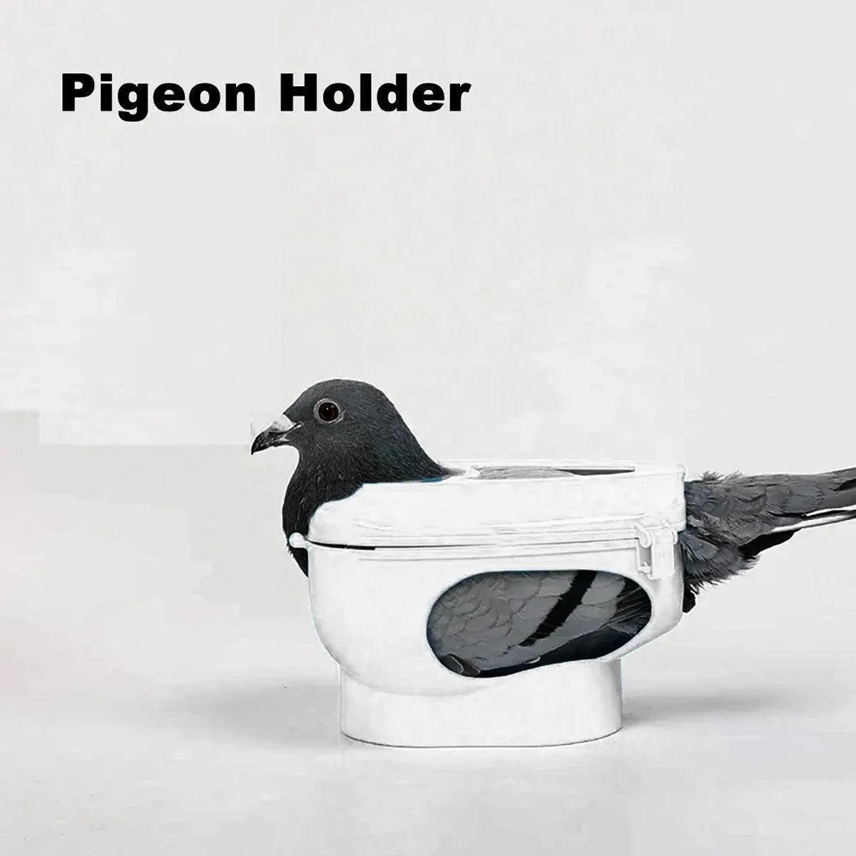 2X Practical Plastic Racing Pigeon Holder Fixed Frame Rack Bird Medicine Feeder image 10