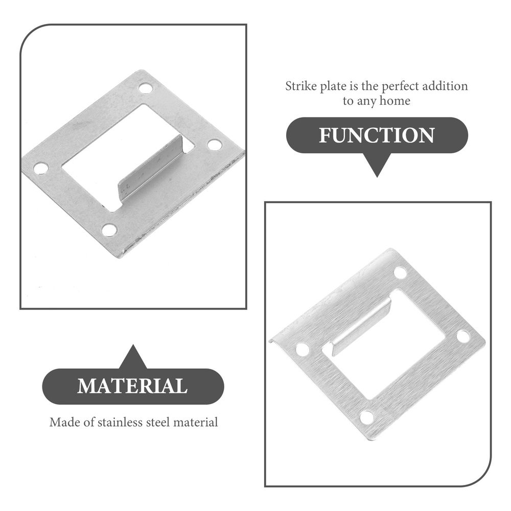 Heavy Duty Stainless Steel Door Plate with Resistant Finish for image 3