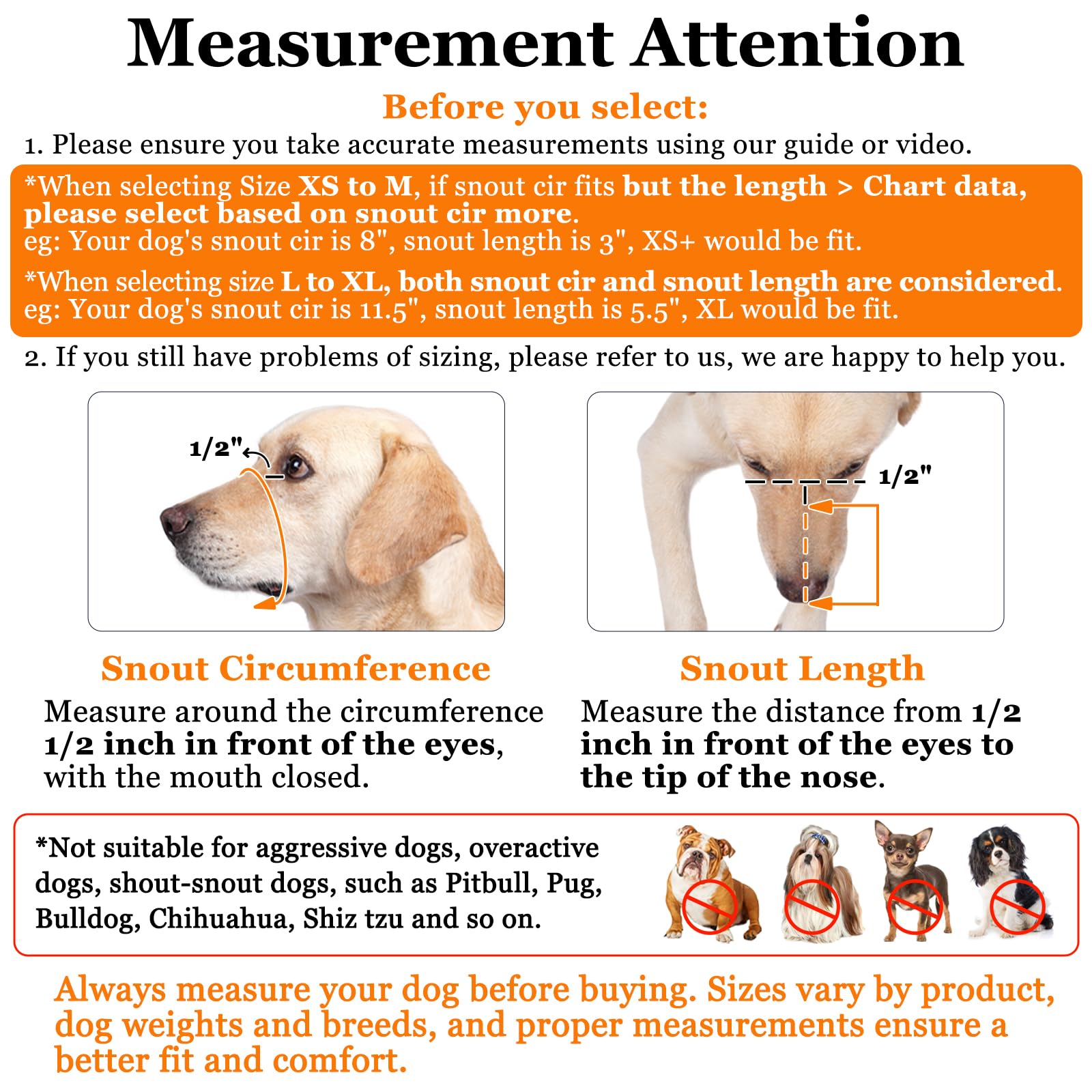 Soft Mesh Dog Muzzle for Small Medium Large Dogs – Breathable Adjustable Anti-Bite…, S image 2