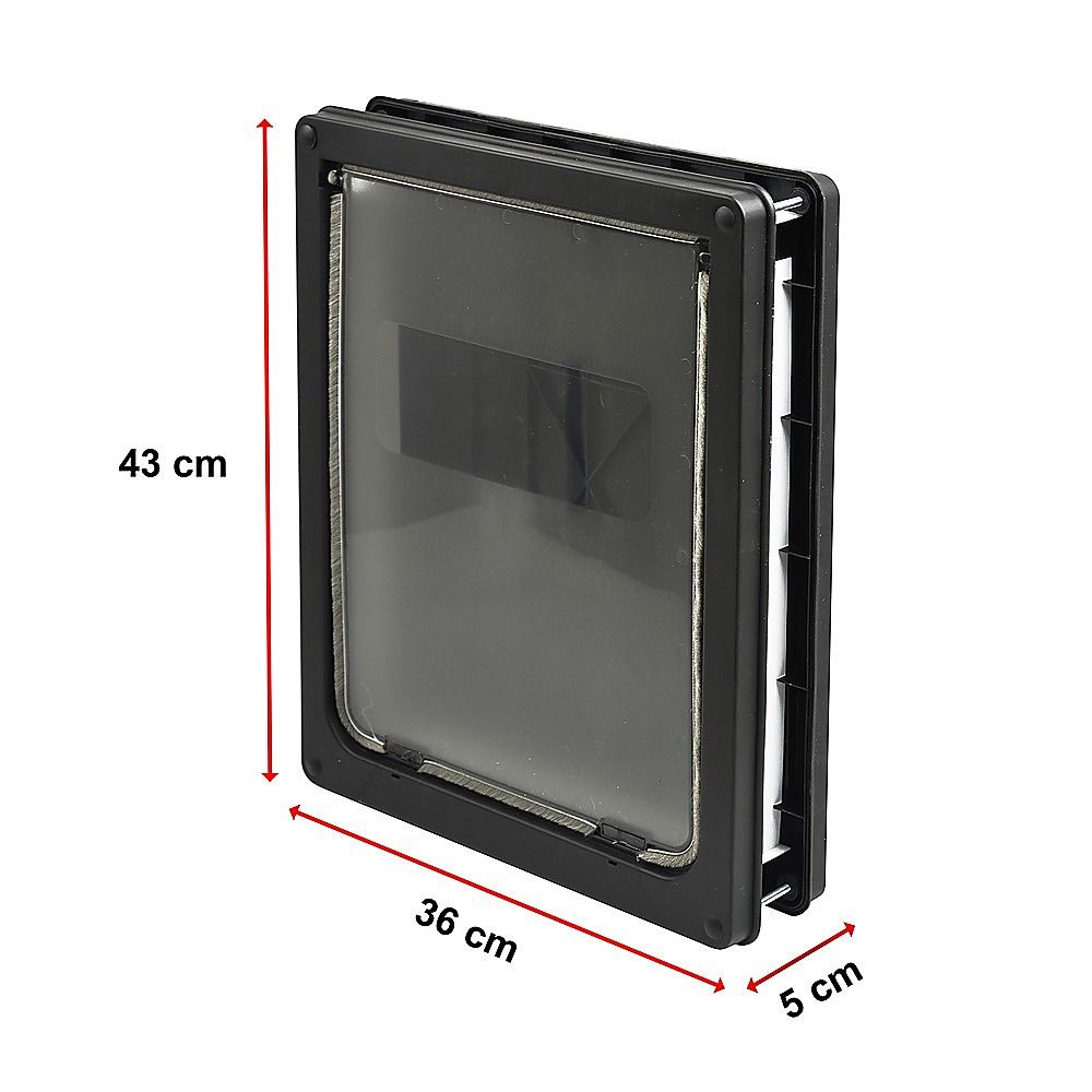 Extra Large 2 Way Lockable Cat Dog Pet Flap Door image 11