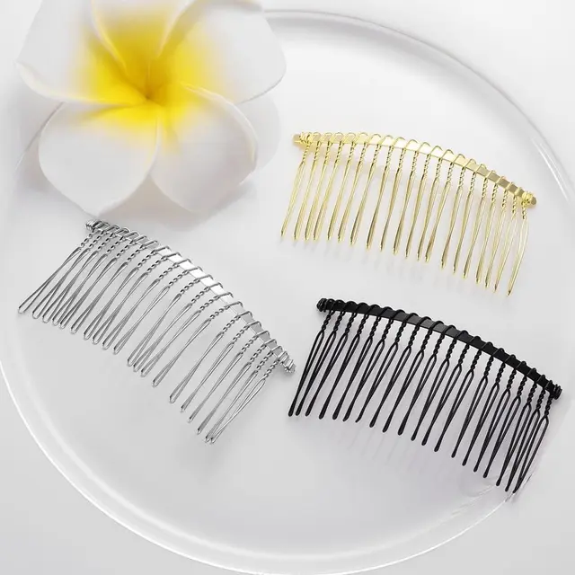Metal Side Hair Combs for Styling