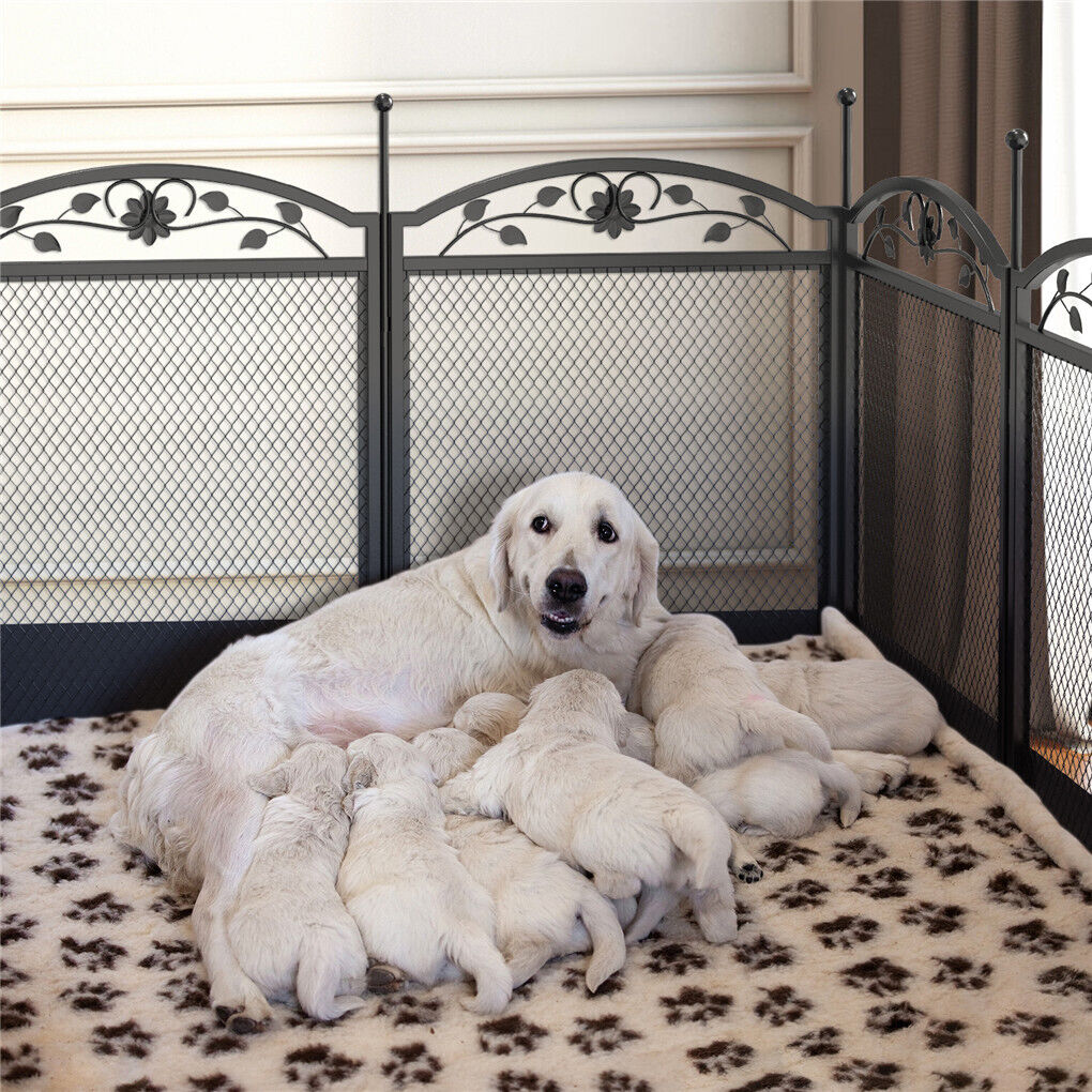 HeavyDuty Metal Dog Playpen w/ Waterproof Border image 6