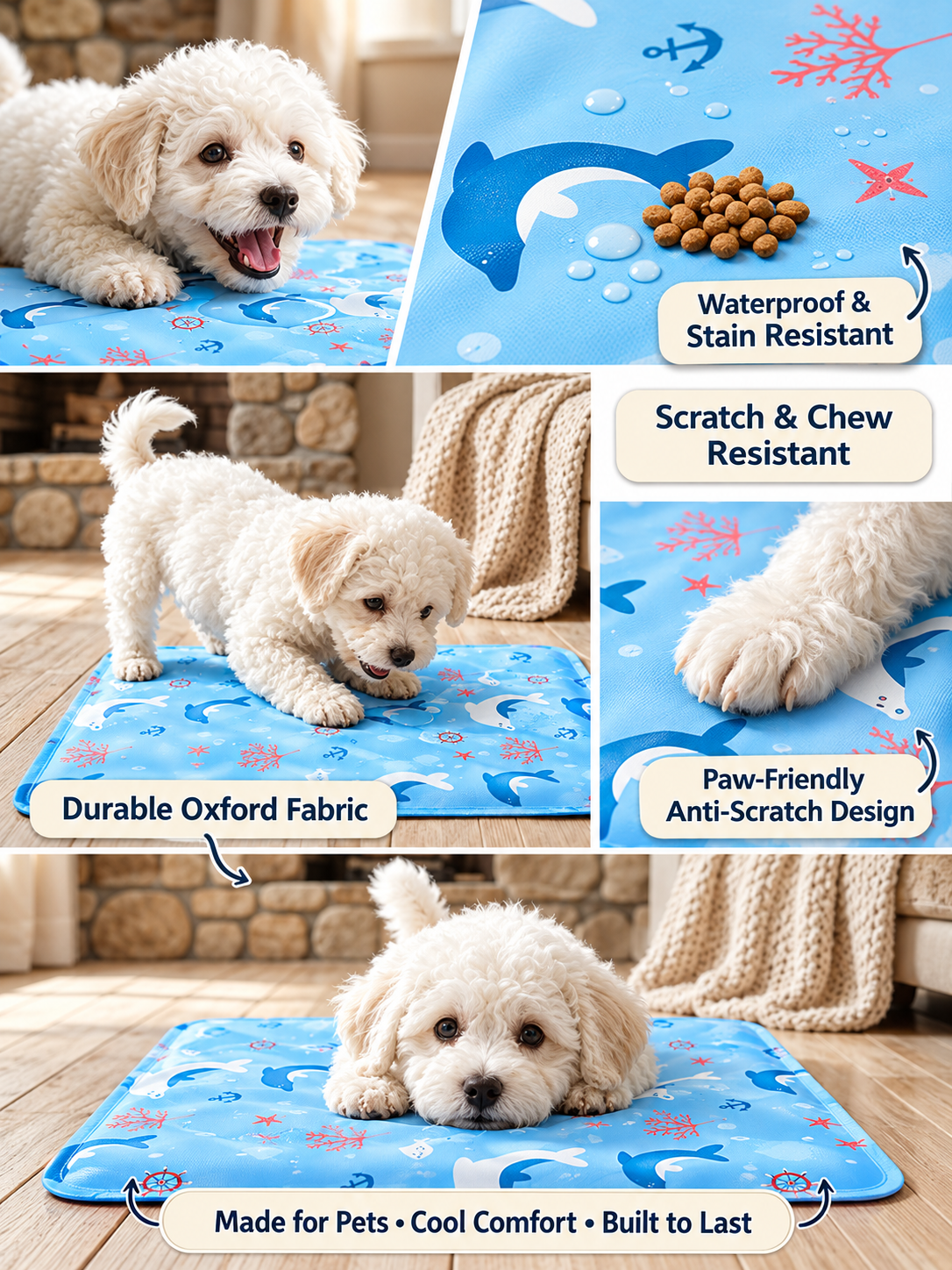 Cooling Gel Pet Mat for Dogs and Cats image 6
