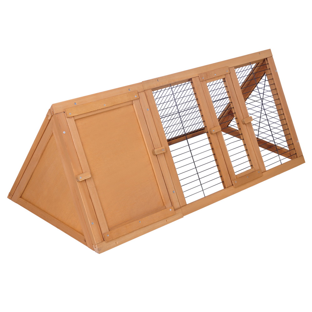 i.Pet Rabbit Hutch Chicken Coop 119cm x 51cm x 44cm Chicken Coop Large Run Wooden Cage… image 8
