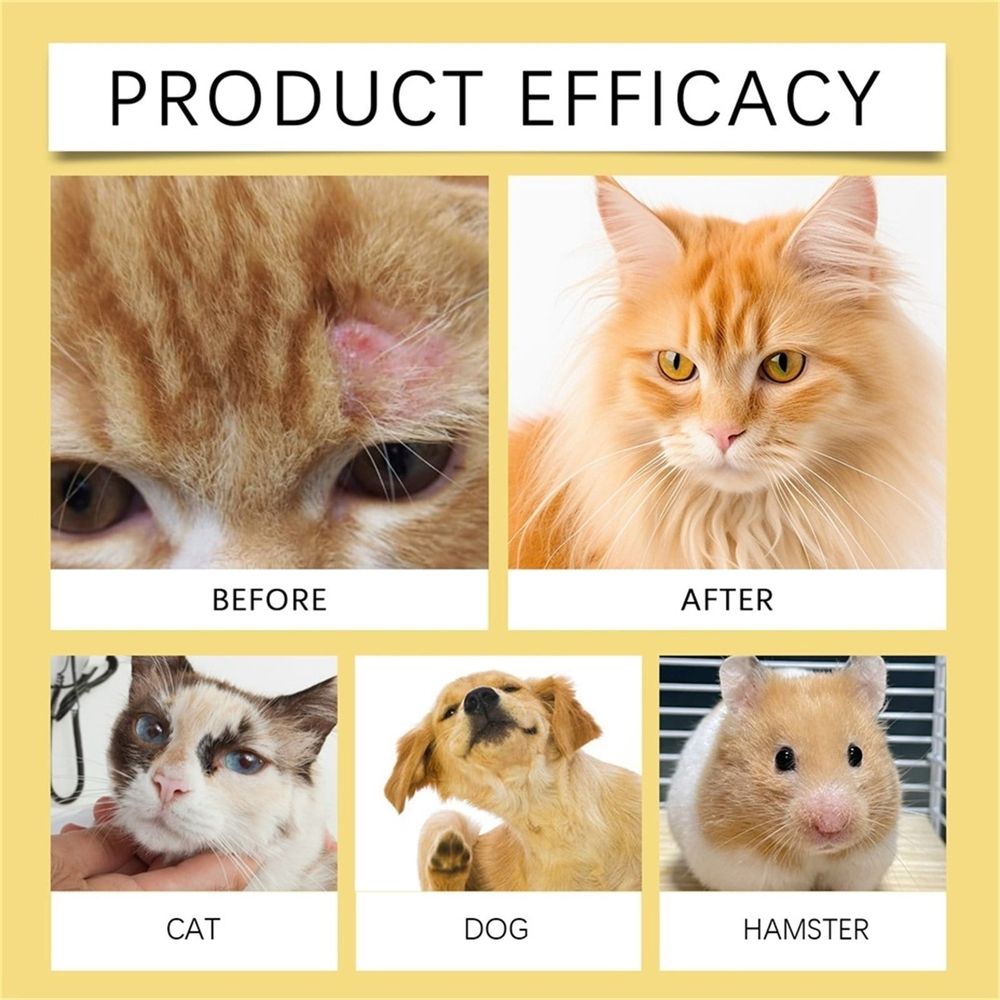Pet Skin Care Spray 50ml, Natural Soothing Repair Spray for Dogs Cats All Pets, 1PC image 4
