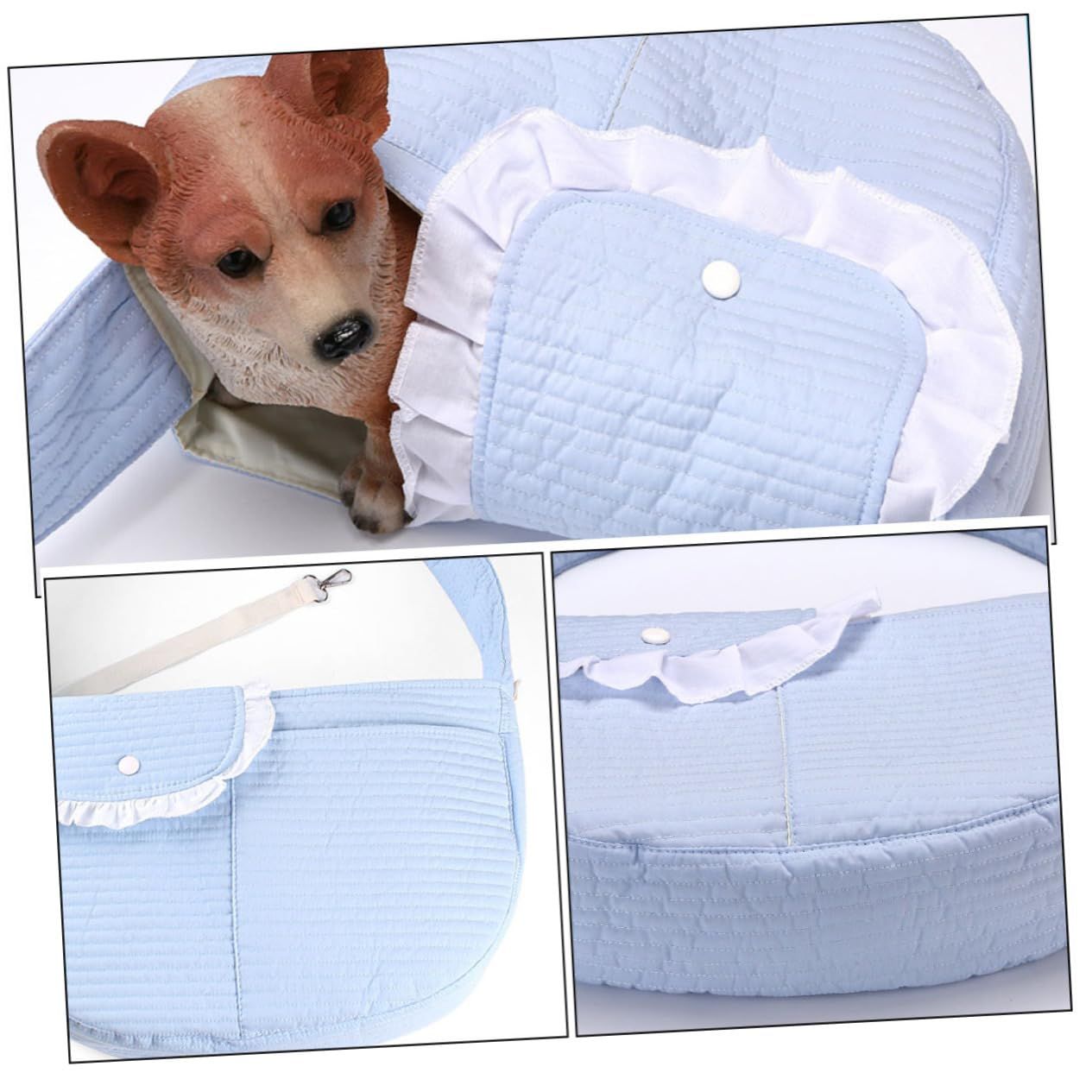 Pet Out Bag Pet Backpacks Tiny Dog Harness Puppy Carrying Bag Puppy Carrying Purse Bag… image 5