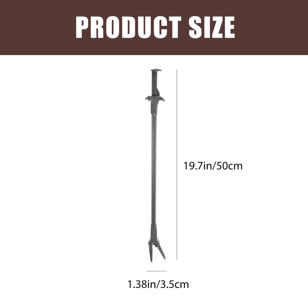 3Pcs Professional Aquarium Tongs Grey Long Handle for Fish Tank Cleaning with Aquatic… image 2