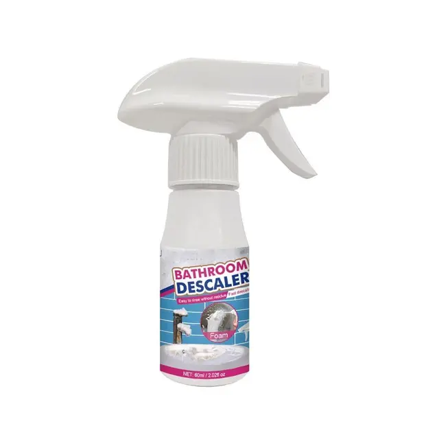 Bathroom Glass & Tile Cleaner - Stubborn Stain & Grime Remover for Bathtub