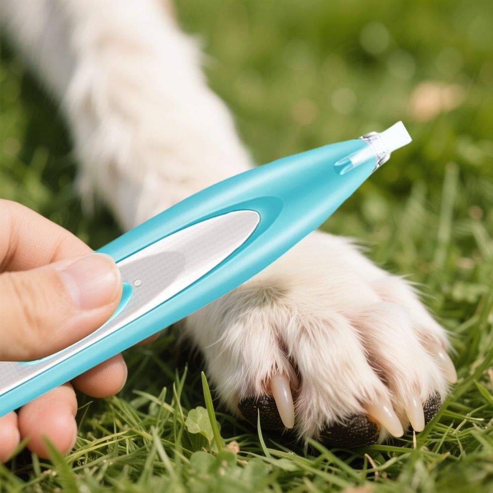 Dog Trimmer With LED Light Rechargeable Grooming Low Noise Pet Hair Shaver For Small… image 2