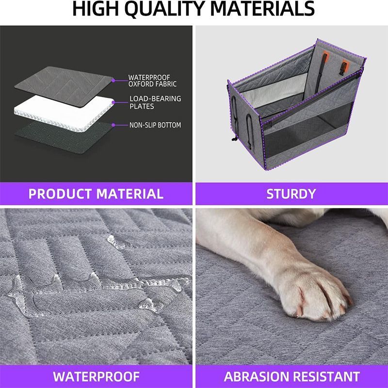 Waterproof Anti-Dirty Dog Car Basket Mat image 11